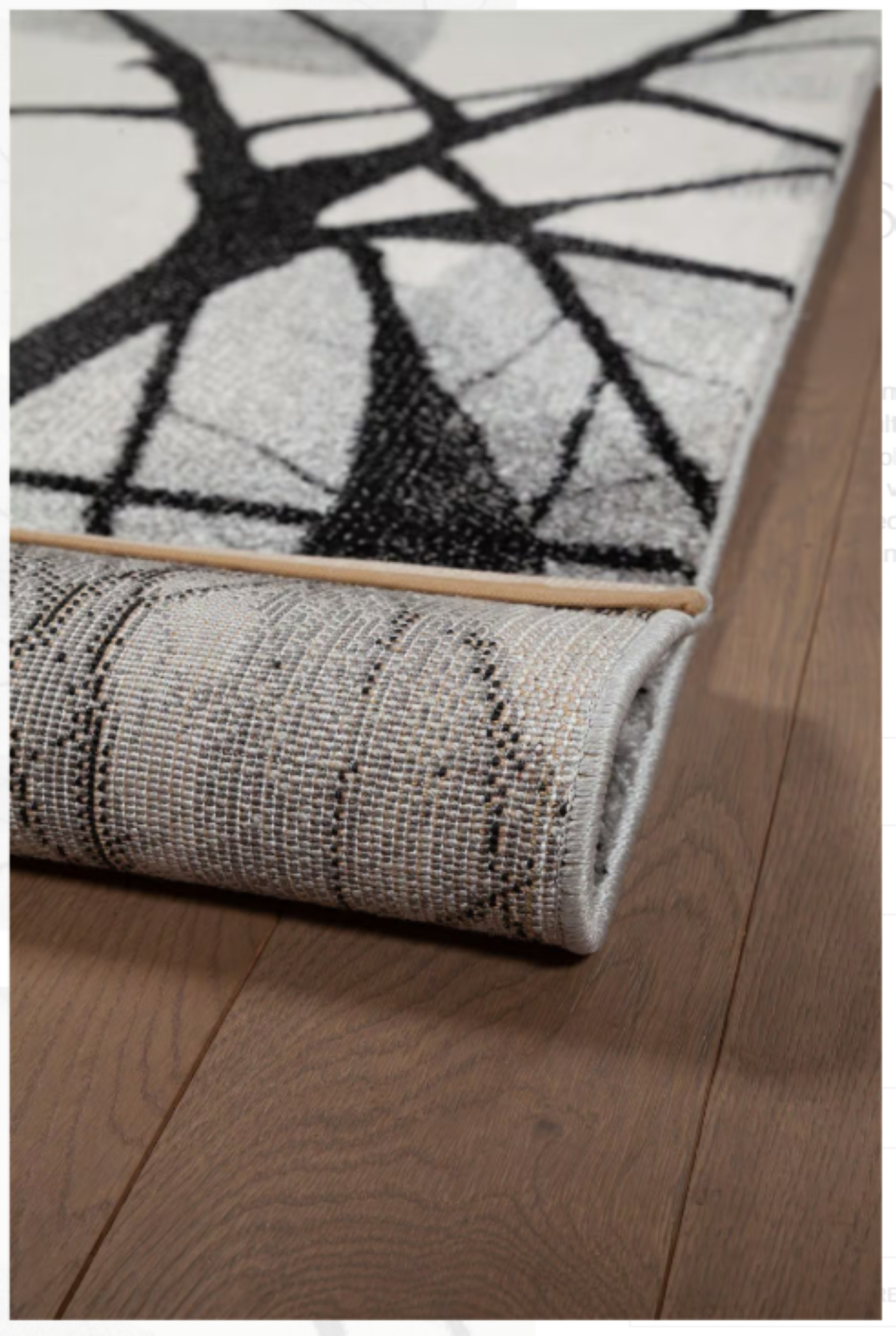 Tapis moderne tissé plat NATURA