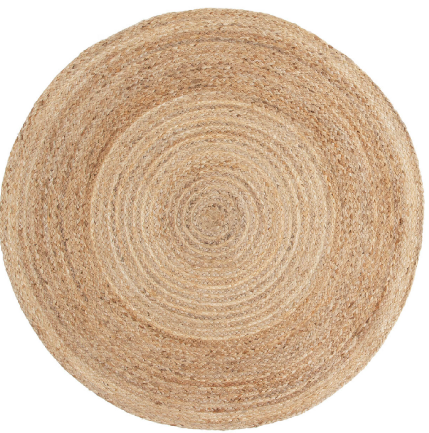 Tapis moderne rond en jute ALBERTO