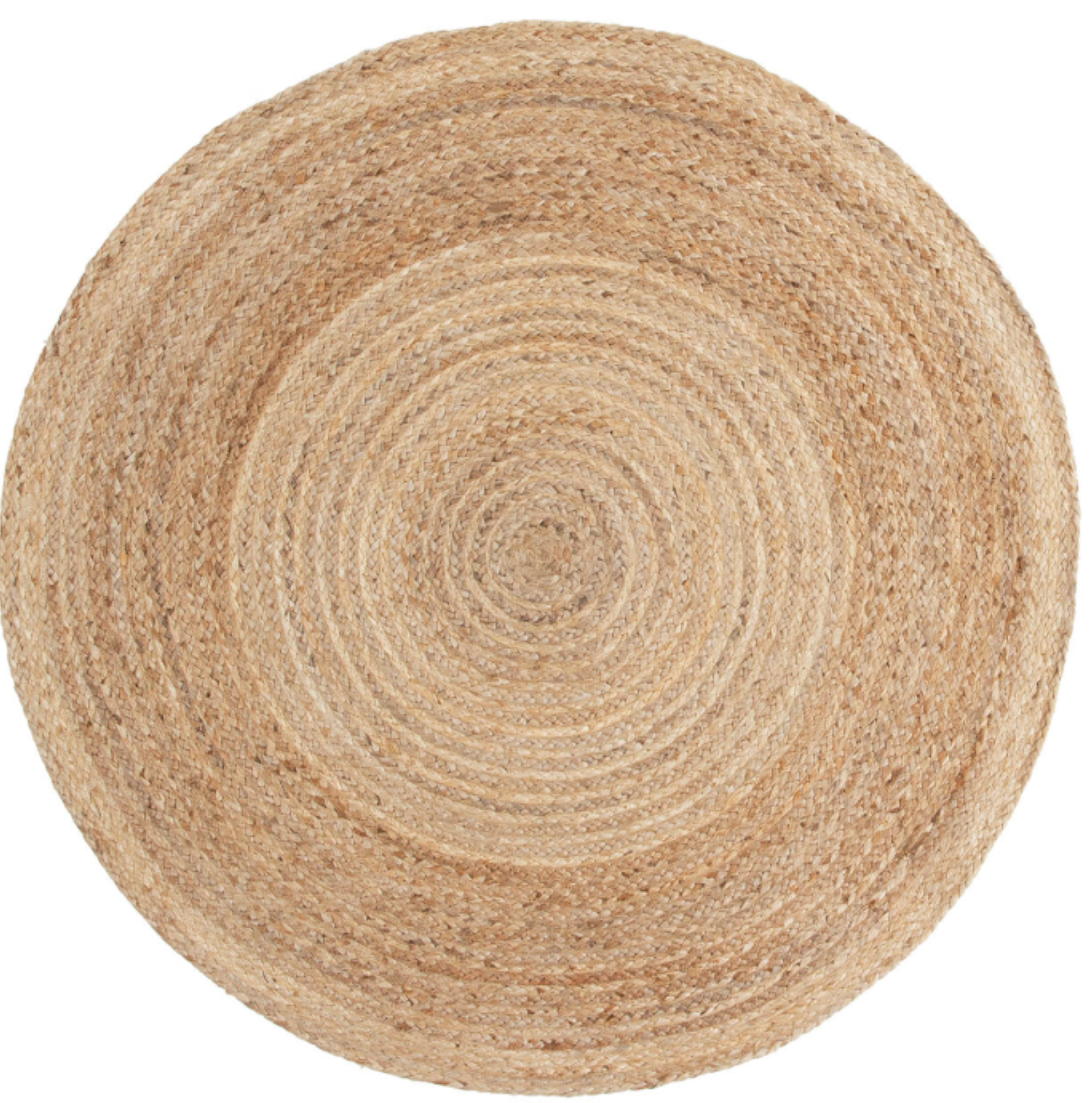Tapis moderne rond en jute ALBERTO