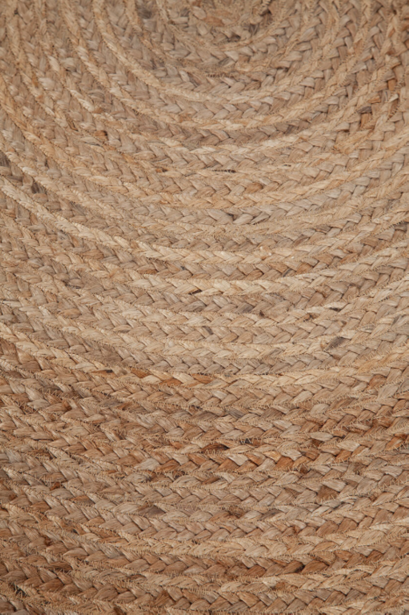 Tapis moderne rond en jute ALBERTO