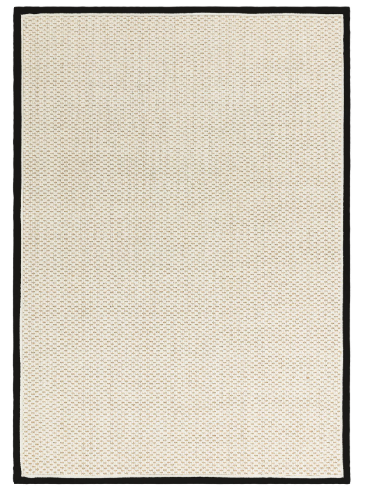 Tapis de salon moderne laine et jute ROKA