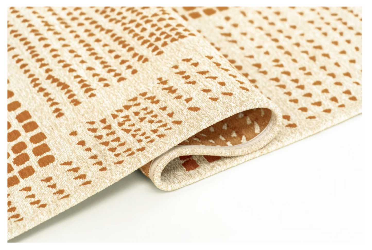 Tapis moderne tissé plat TERRACE