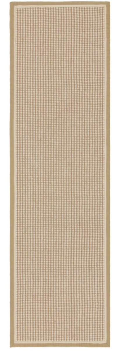 Tapis de salon moderne laine et jute ROKA