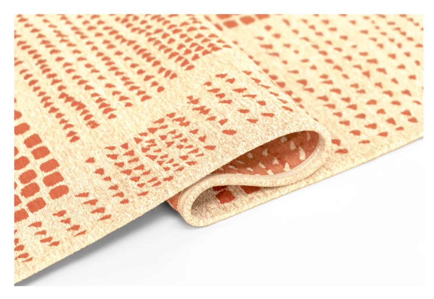 Tapis moderne tissé plat TERRACE