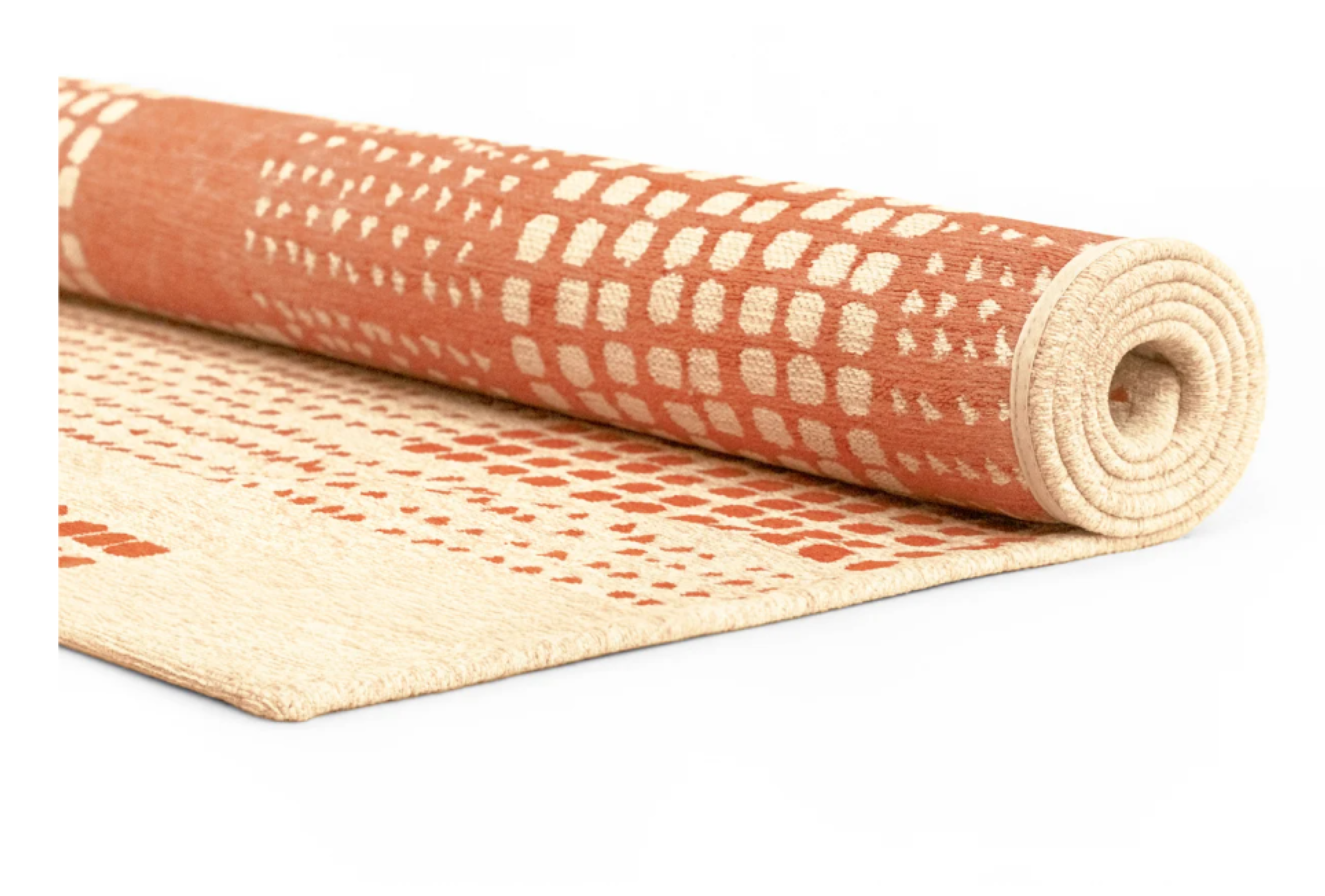 Tapis moderne tissé plat TERRACE