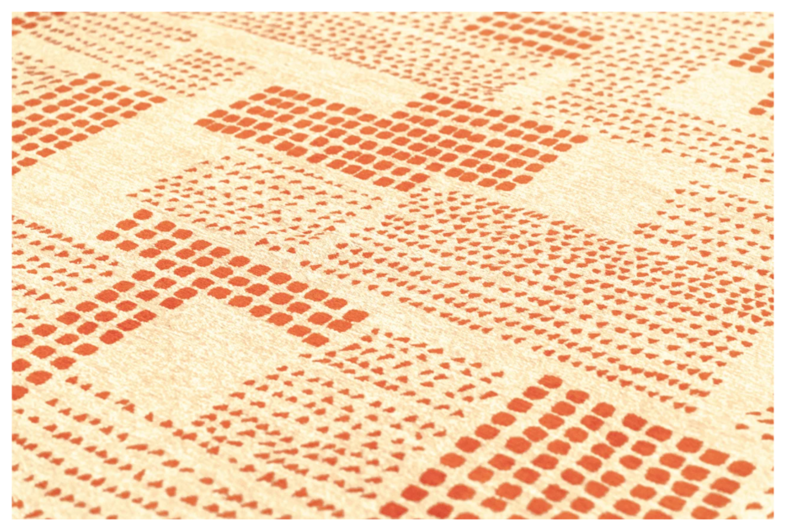 Tapis moderne tissé plat TERRACE