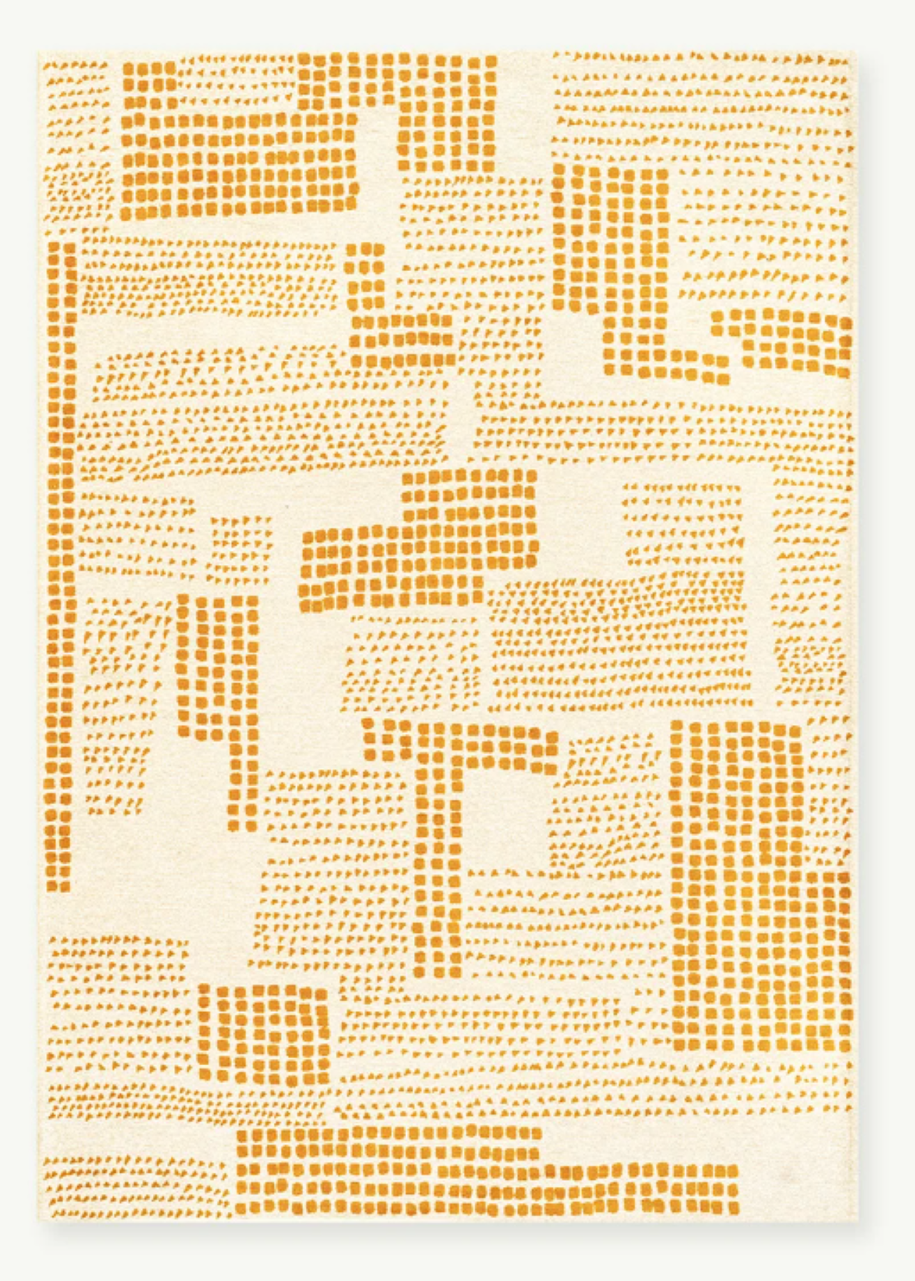 Tapis moderne tissé plat TERRACE