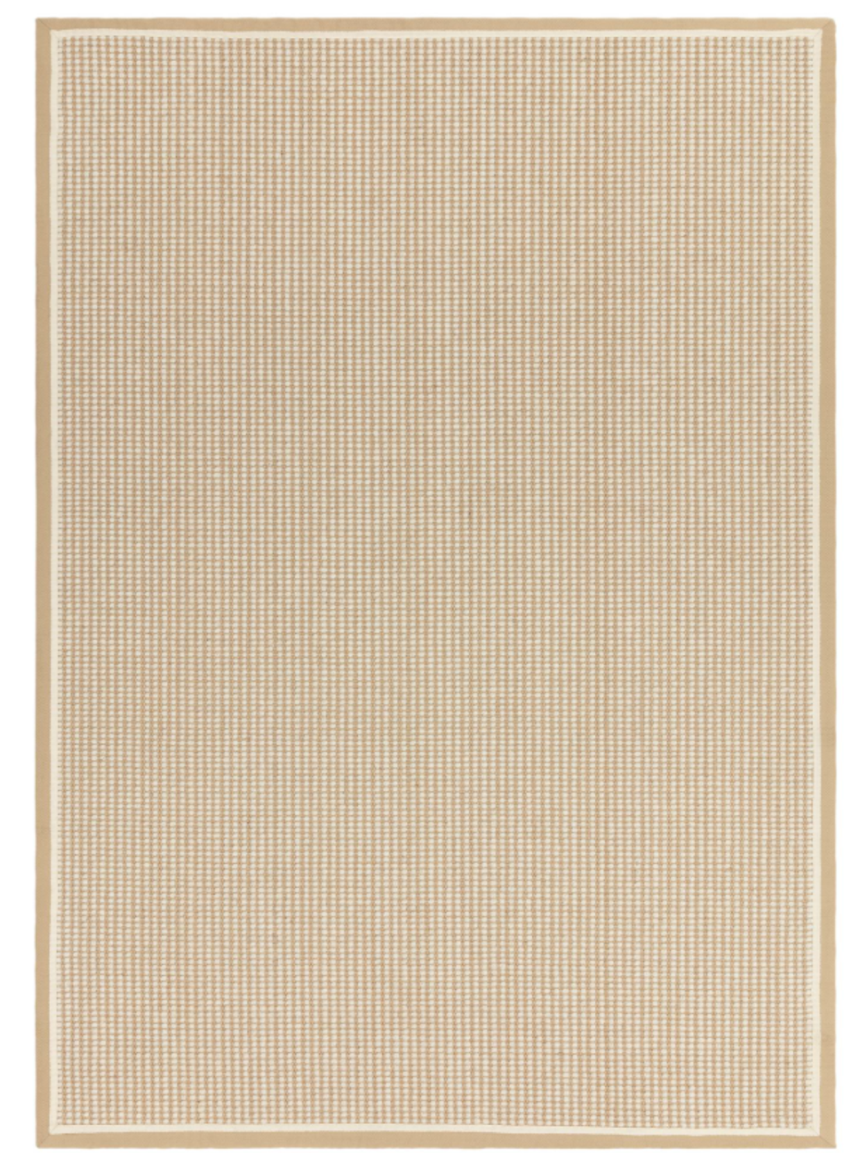 Tapis de salon moderne laine et jute ROKA