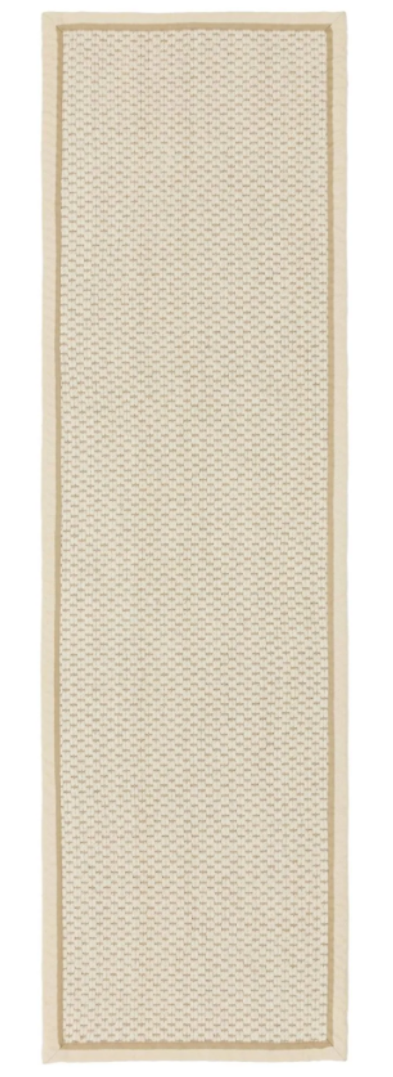 Alfombra moderna para sala de estar ROKA en lana y yute