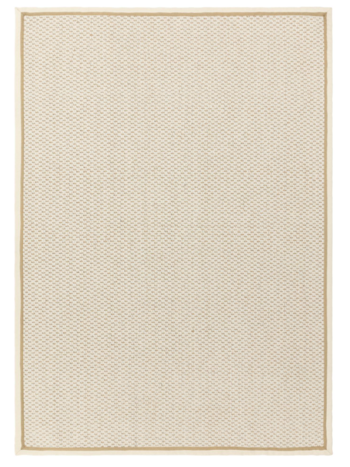 Tapis de salon moderne laine et jute ROKA