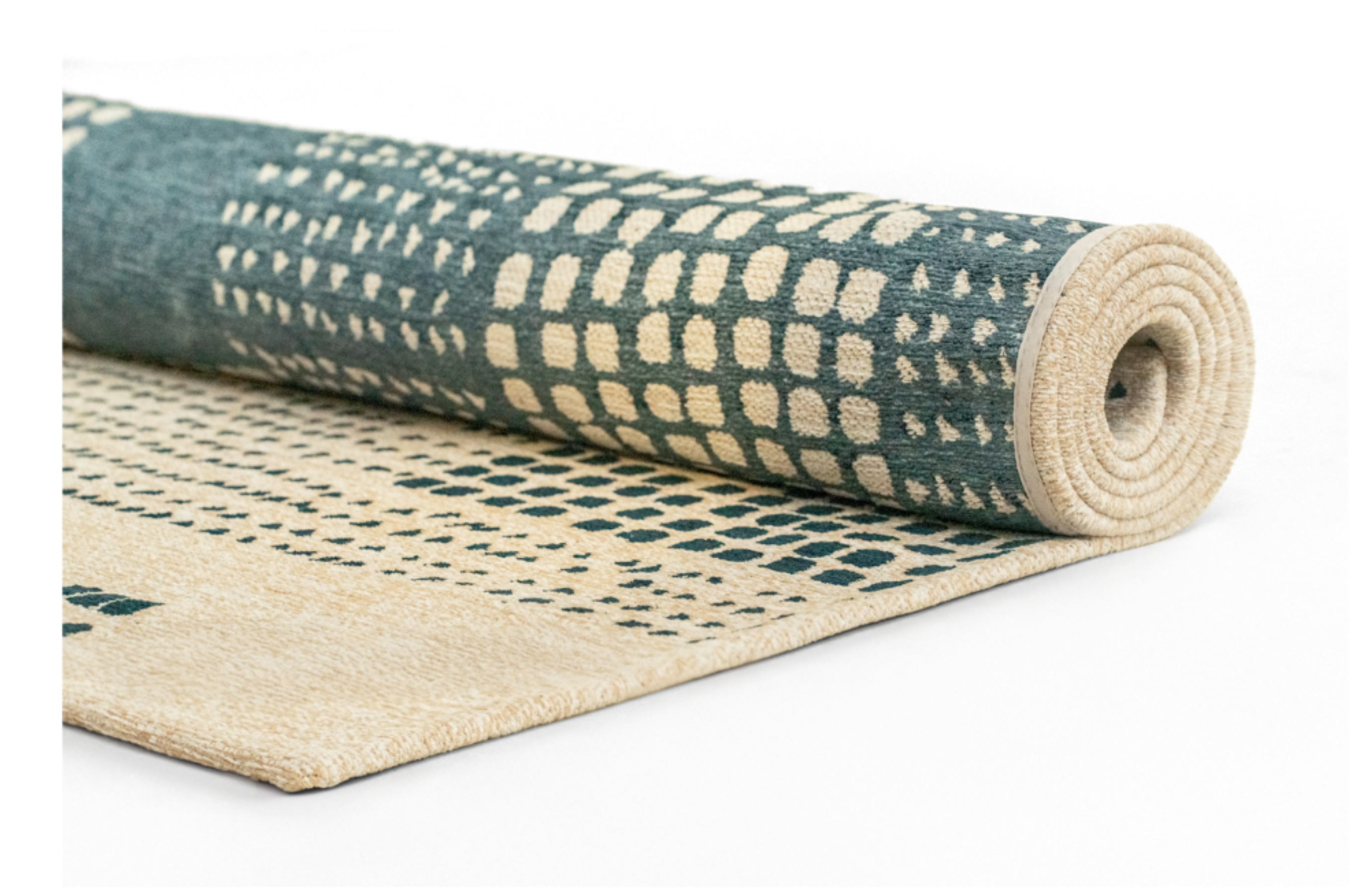 Tapis moderne tissé plat TERRACE