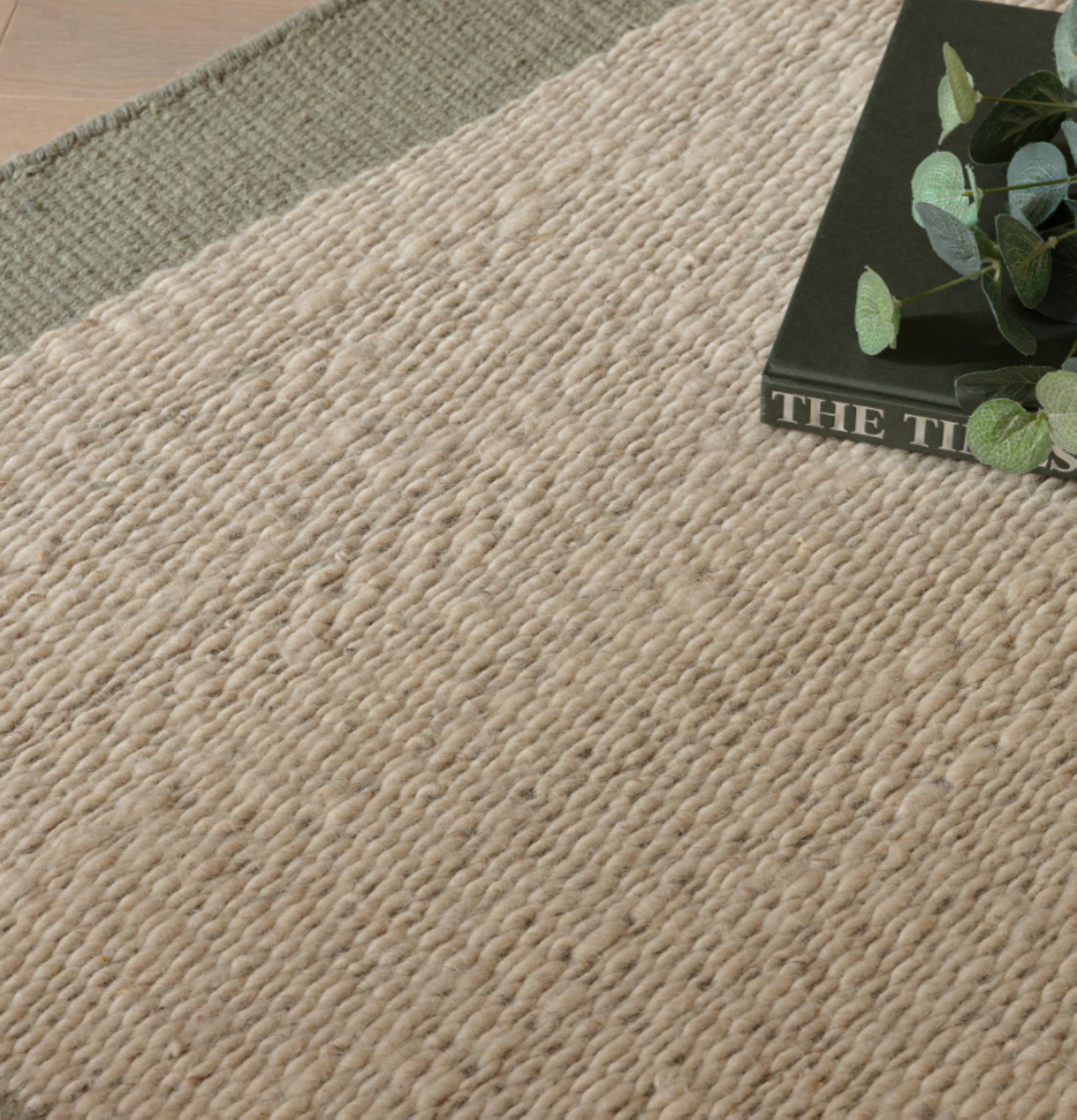 Tapis de salon moderne pure laine MALI