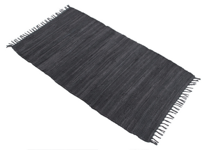 Alfombra moderna de flecos de algodón NOUBA