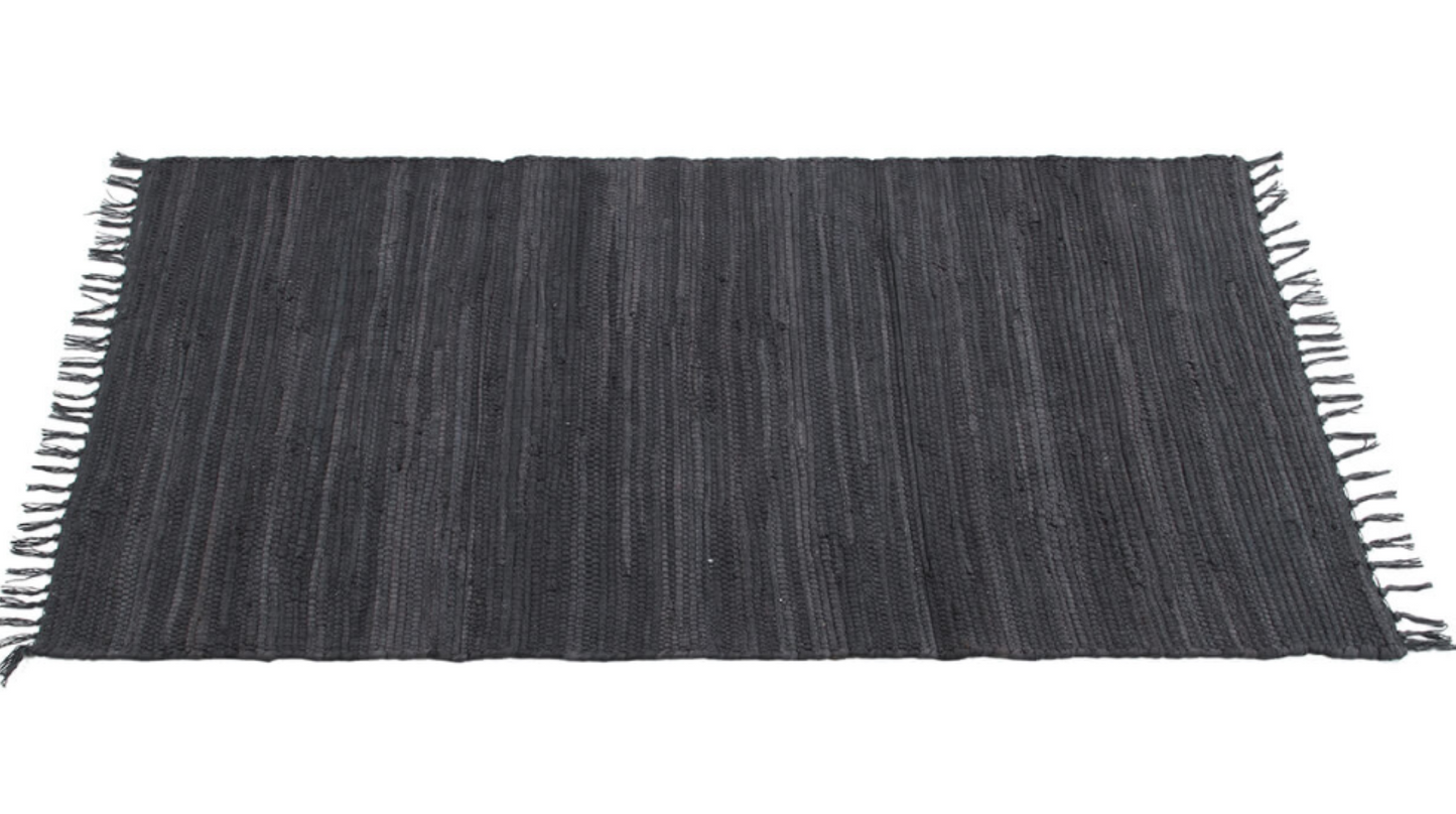 Alfombra moderna de flecos de algodón NOUBA