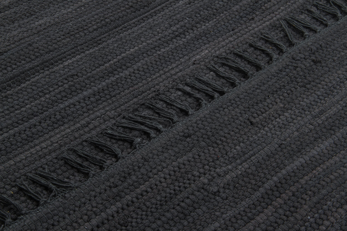 Alfombra moderna de flecos de algodón NOUBA