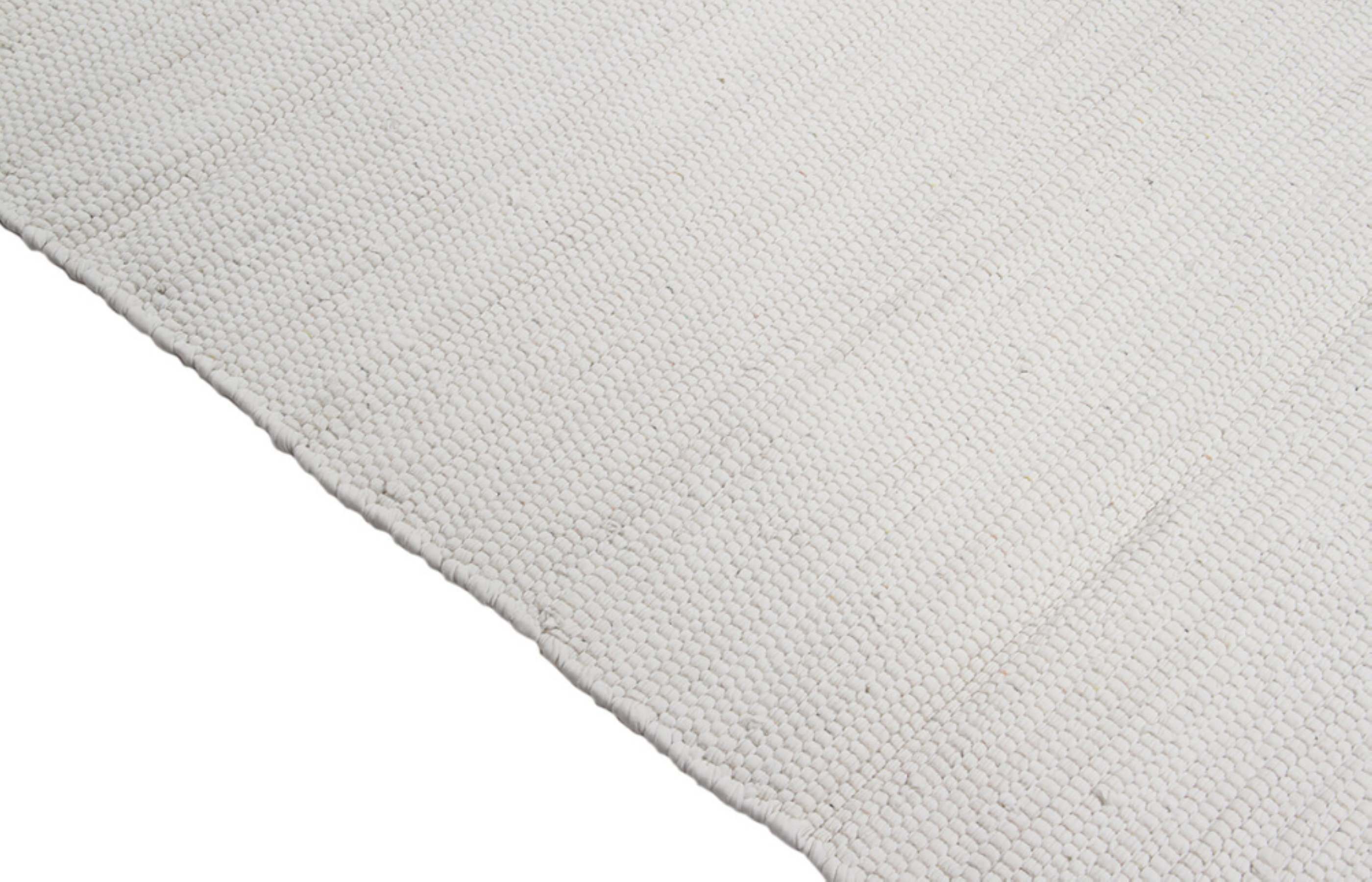 Tapis moderne à franges en coton NOUBA