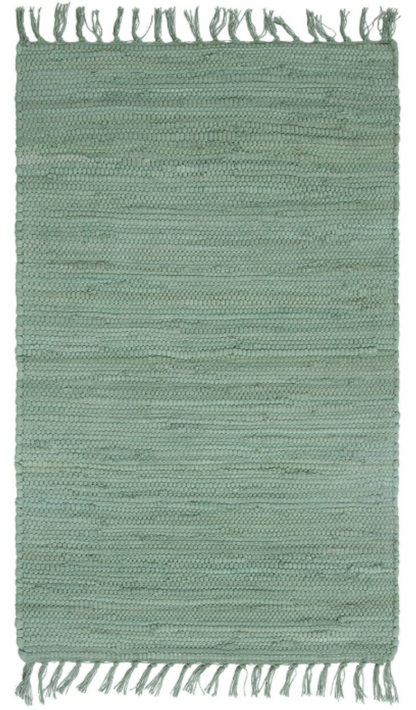 Alfombra moderna de flecos de algodón NOUBA
