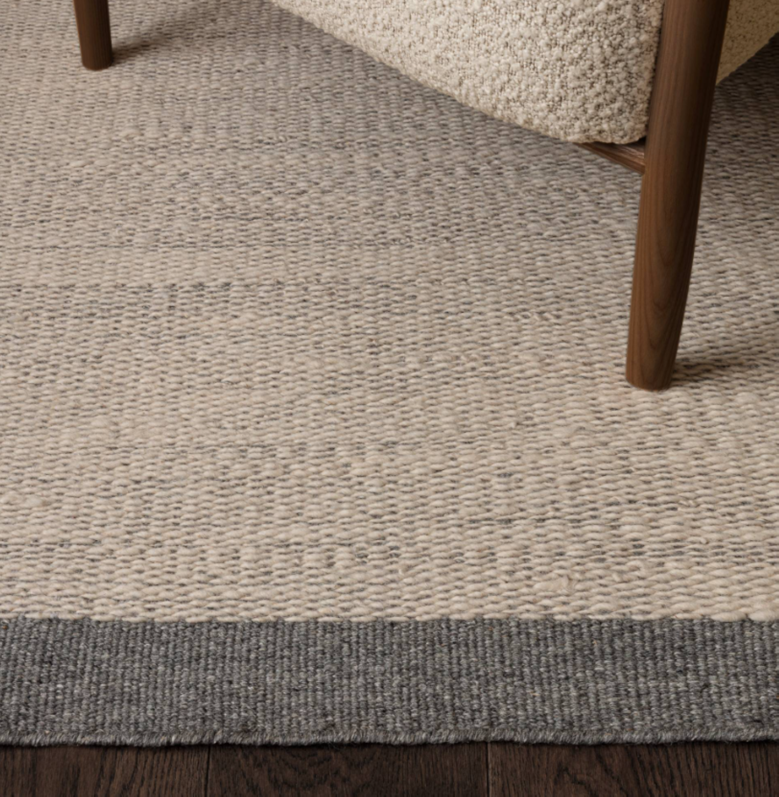 Tapis de salon moderne pure laine MALI