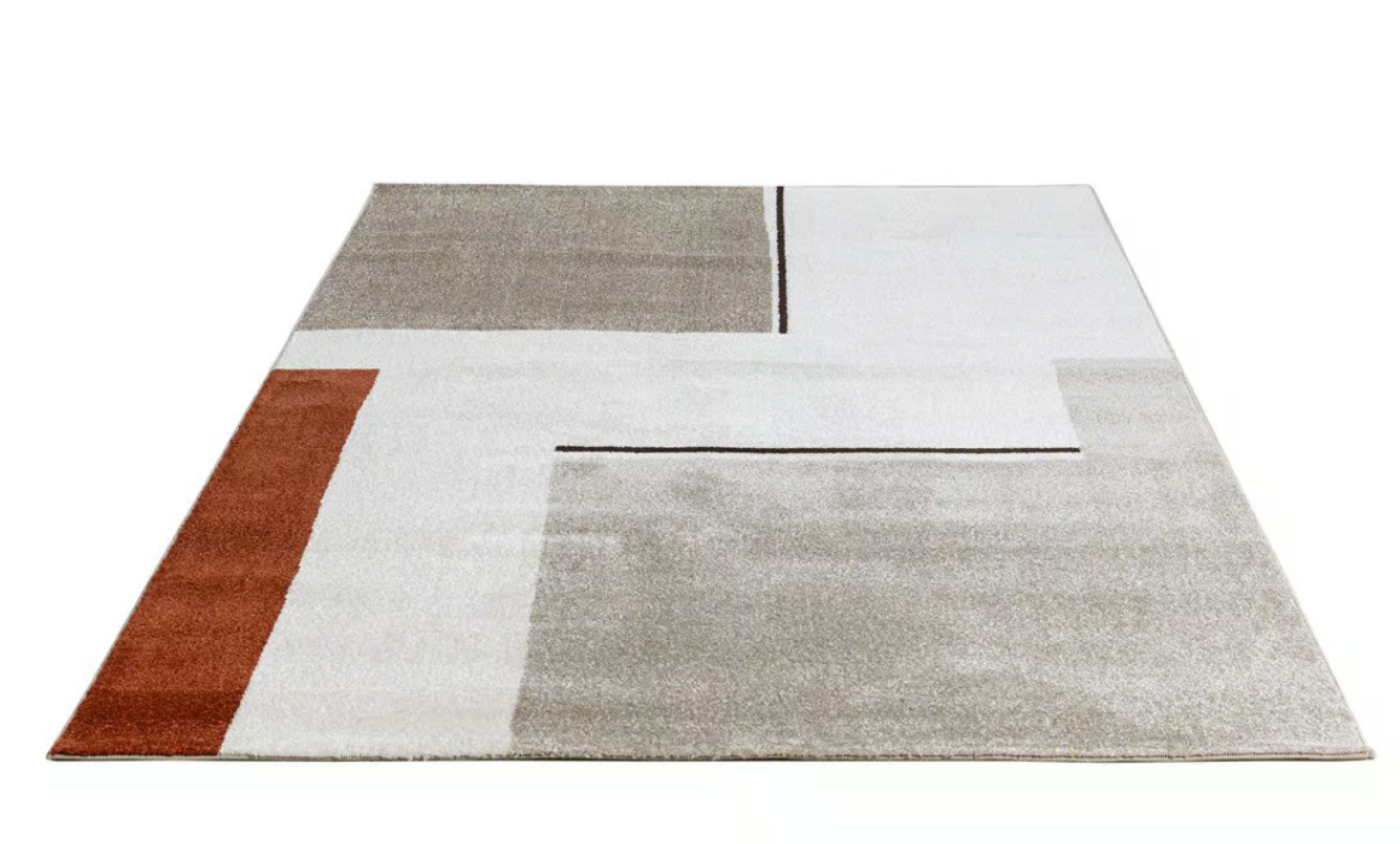 Tapis moderne tissé plat SONNY