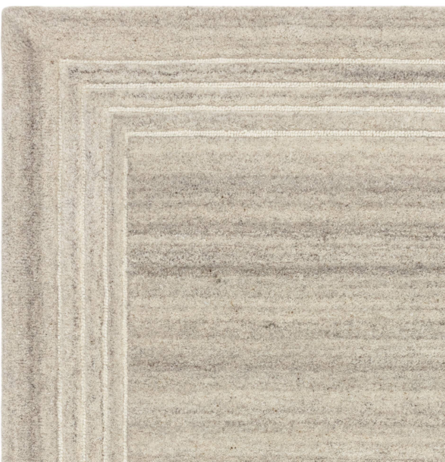 Alfombra moderna de pura lana LORO para sala de estar y dormitorio