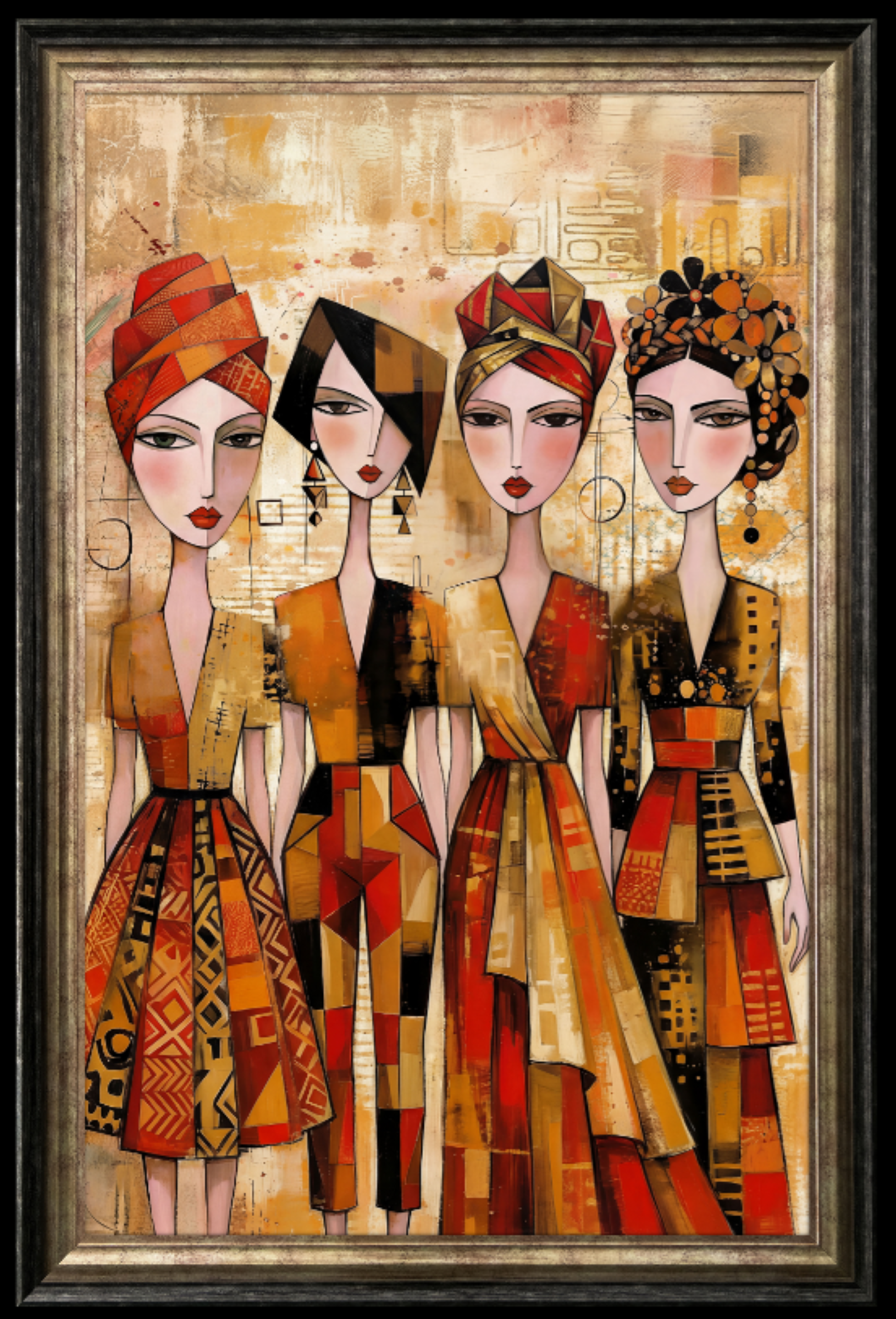 Tableau cadre en bois REINES