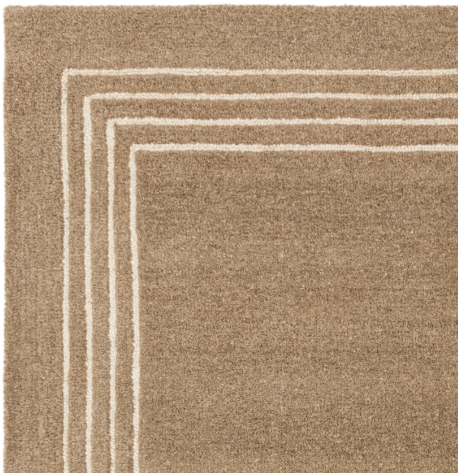 Alfombra moderna de pura lana LORO para sala de estar y dormitorio