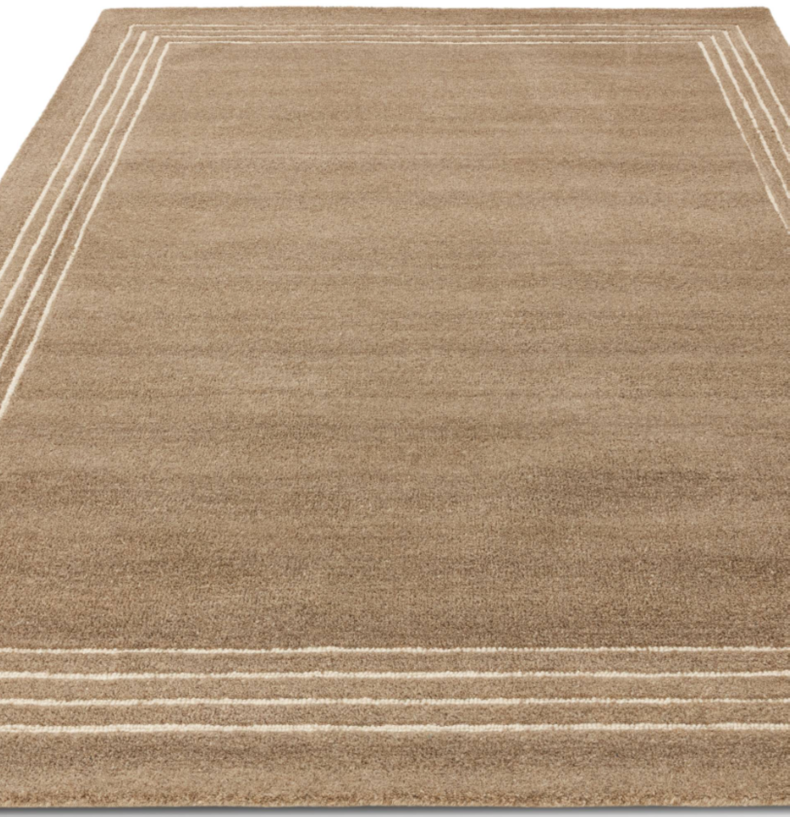 Alfombra moderna de pura lana LORO para sala de estar y dormitorio