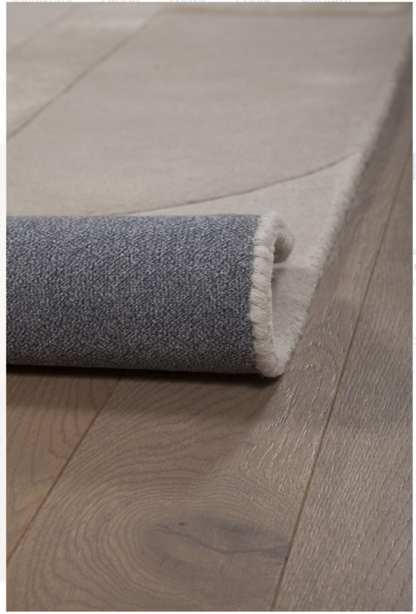 Tapis moderne tufté main laine et viscose RICHMOND