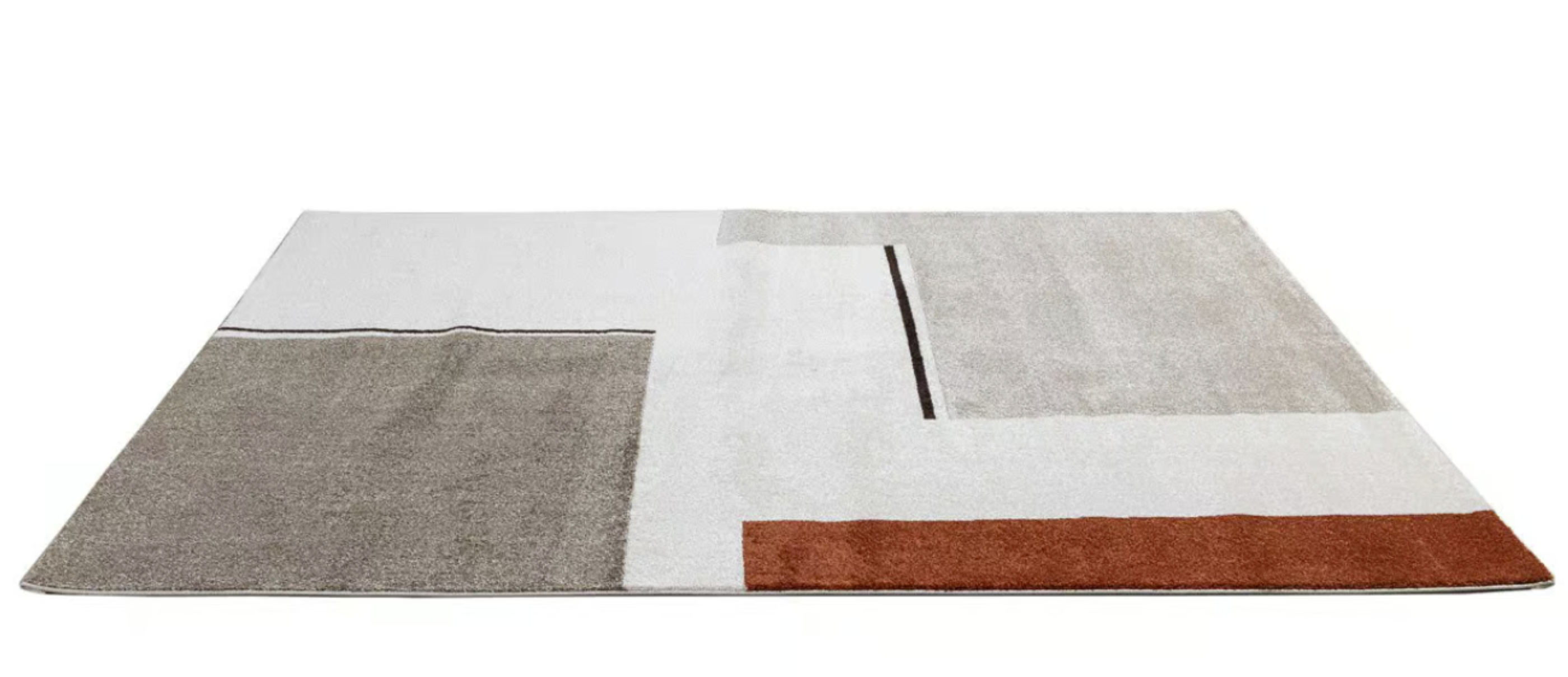 Tapis moderne tissé plat SONNY