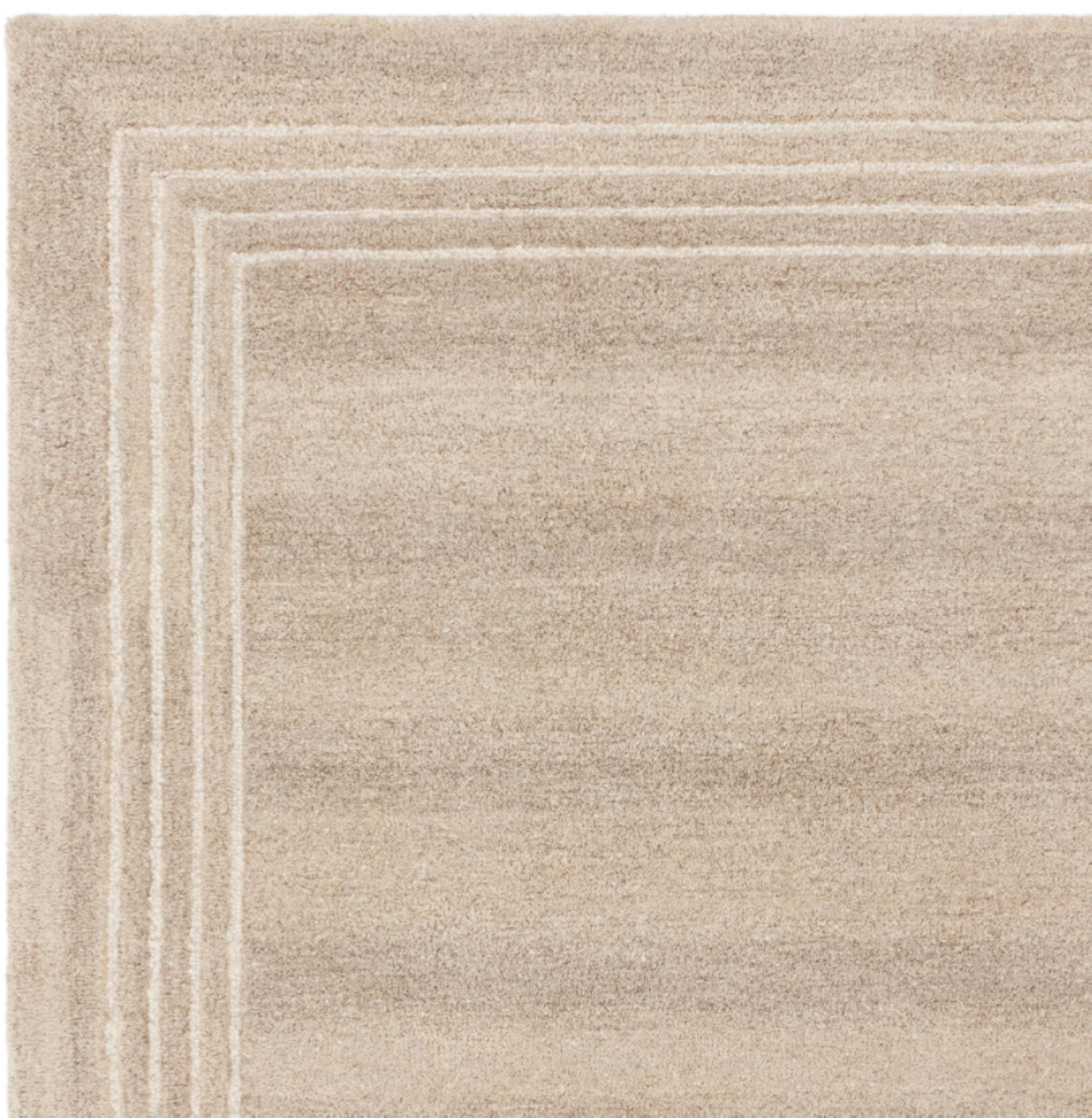 Alfombra moderna de pura lana LORO para sala de estar y dormitorio