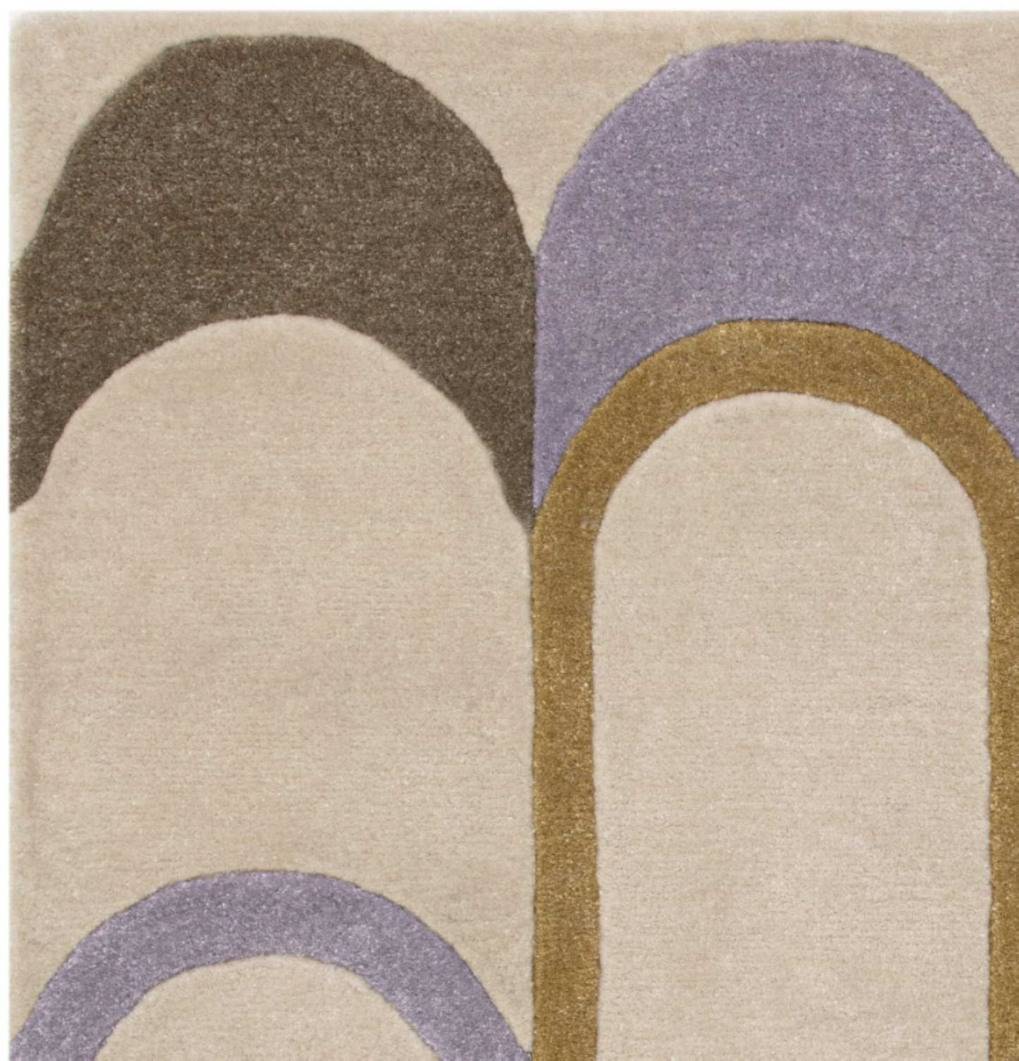 Tapis de salon moderne style rétro MOTA