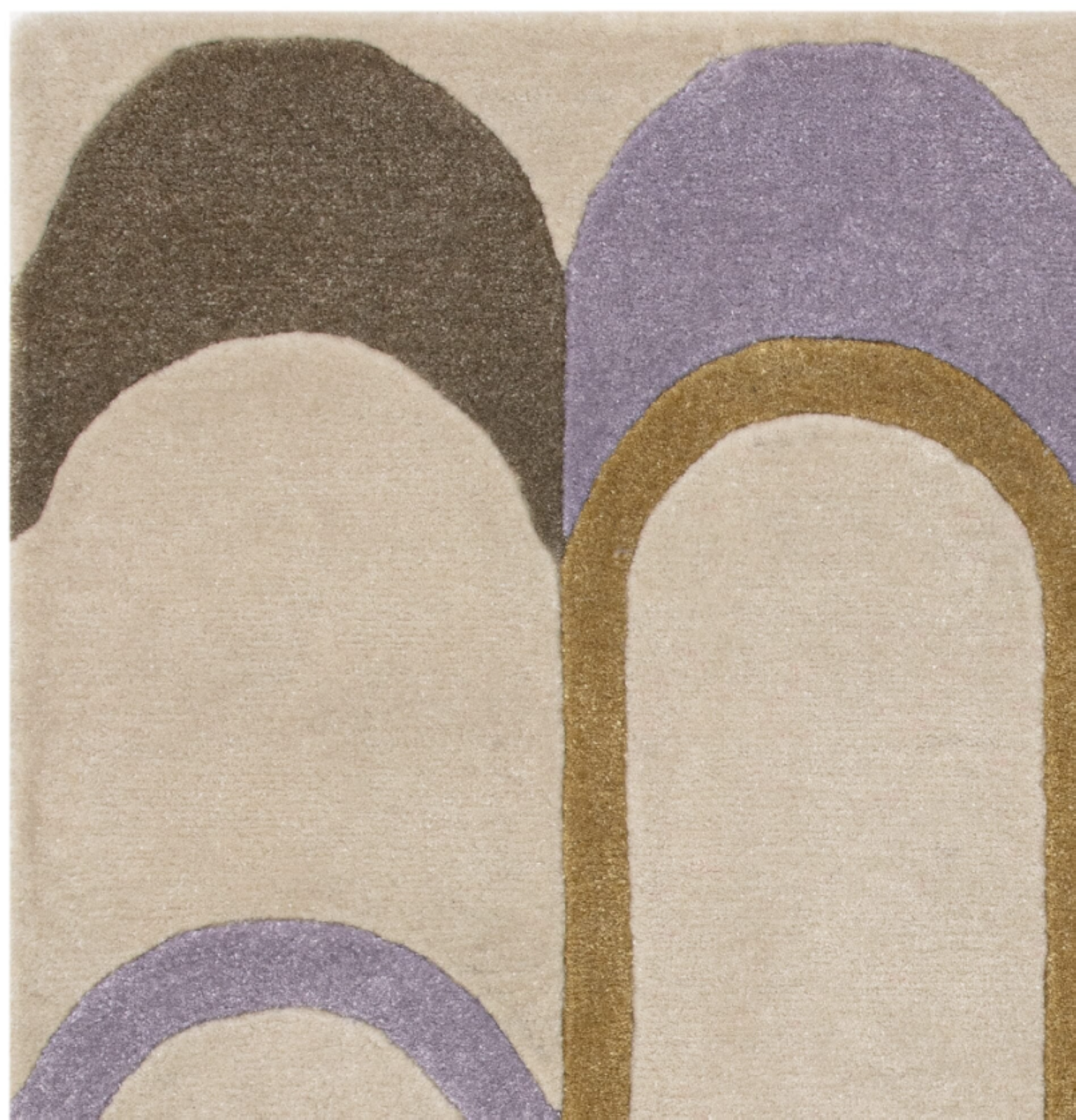 Tapis de salon moderne style rétro MOTA