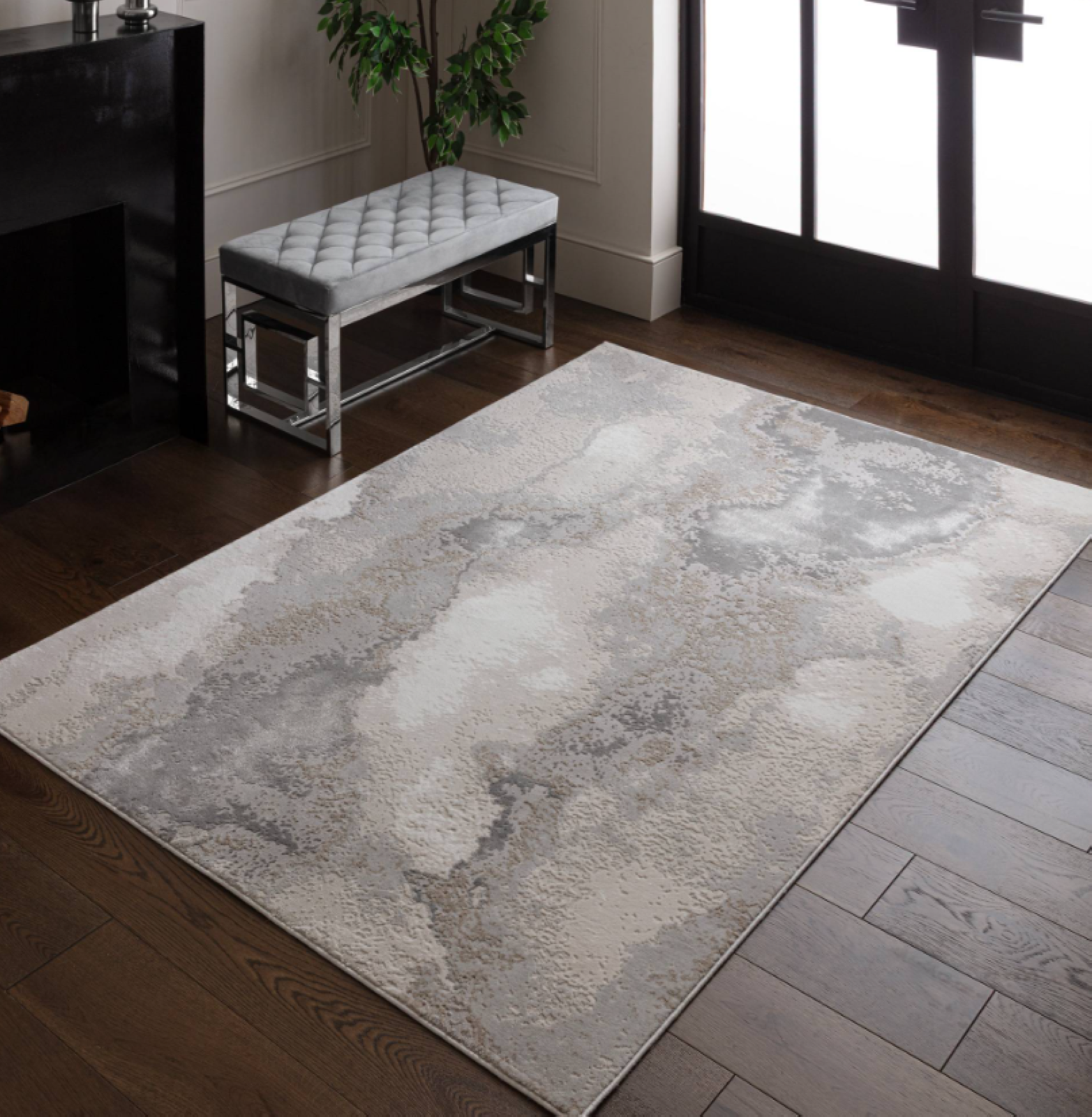 Tapis de chambre et salon moderne STERLING