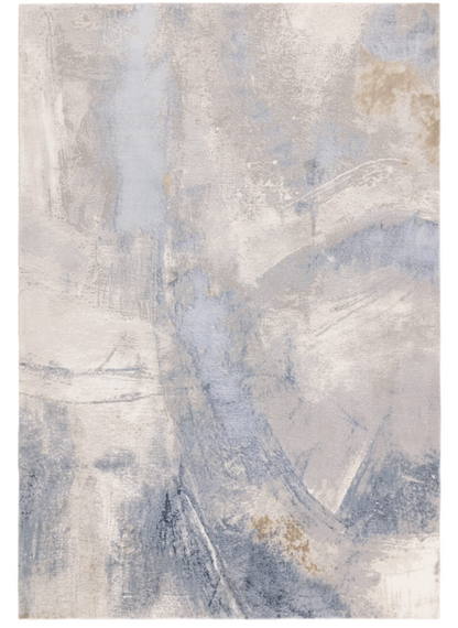 Tapis de salon et chambre moderne BLUE DREAM
