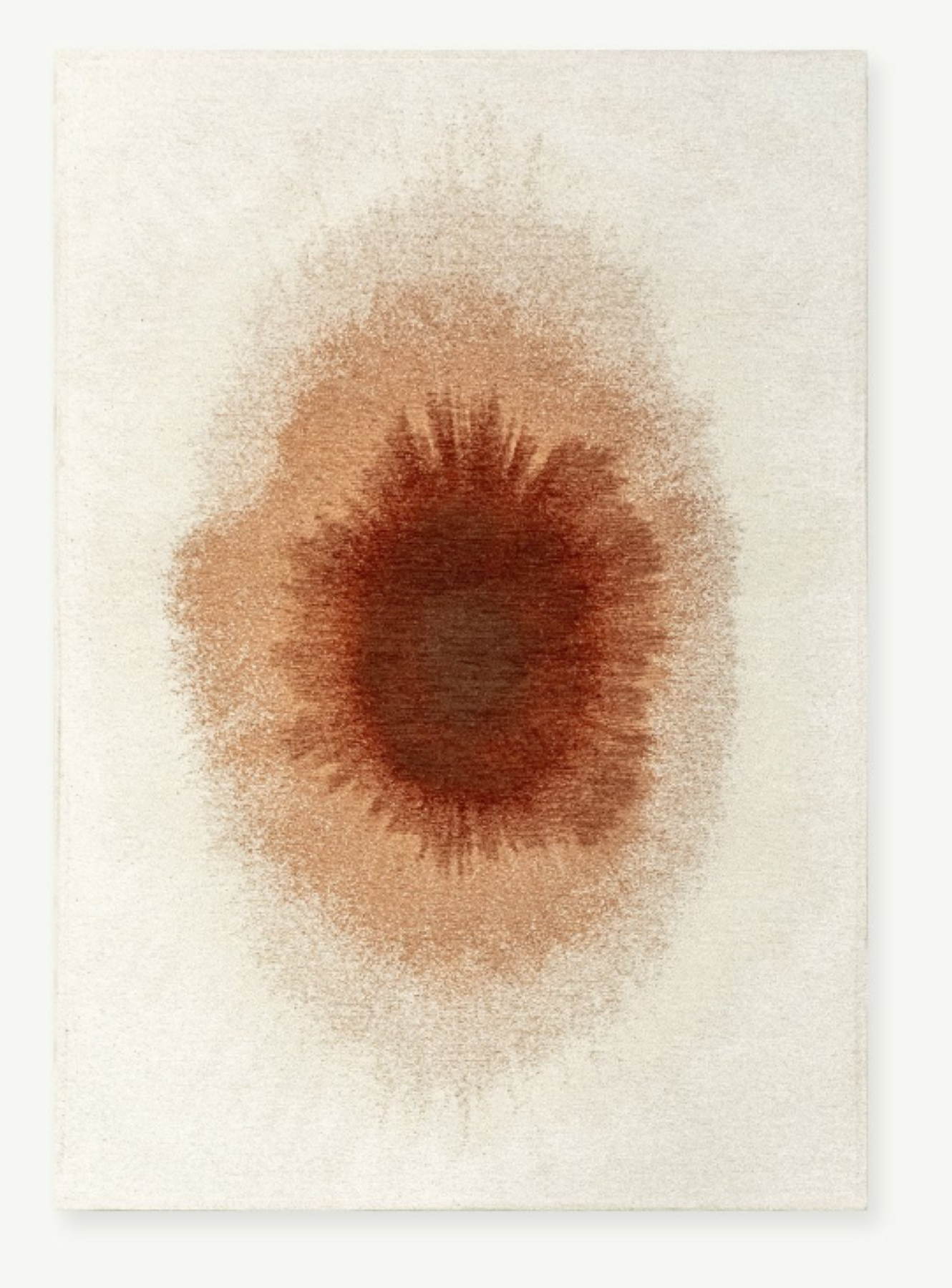 Tapis moderne tissé plat GLOBE