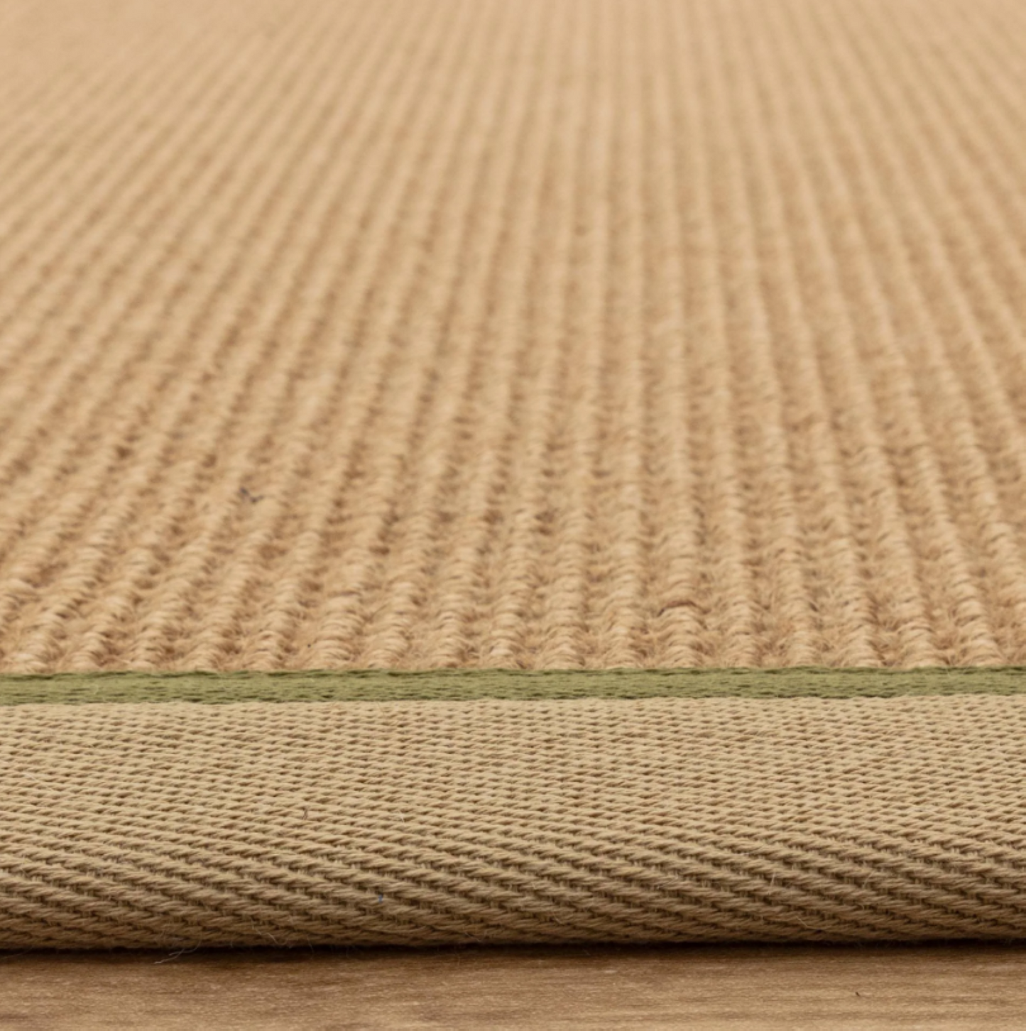 Alfombra moderna de yute DORO para dormitorio y salón 