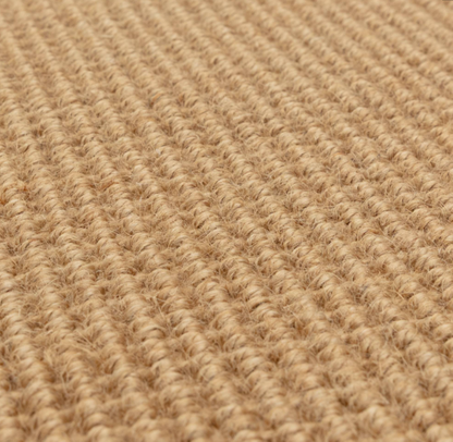 Alfombra moderna de yute DORO para dormitorio y salón 