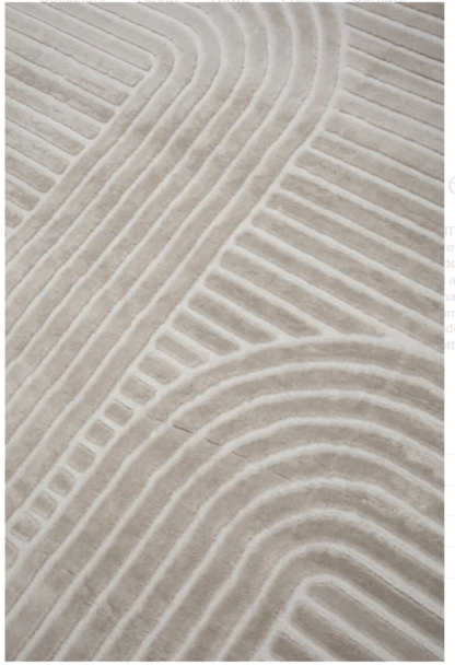 Tapis moderne tissé plat CHIKA