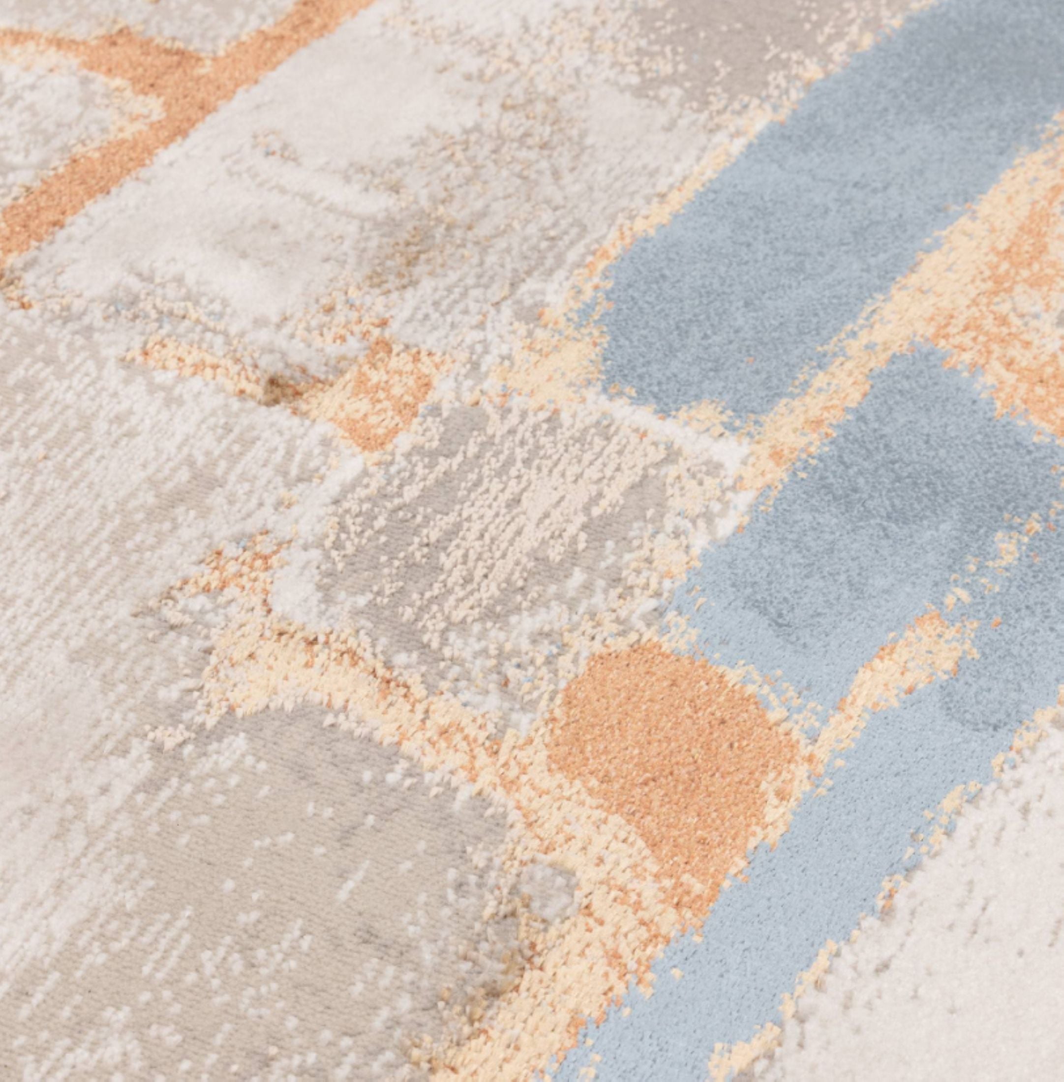 Alfombra plana moderna MARBLE
