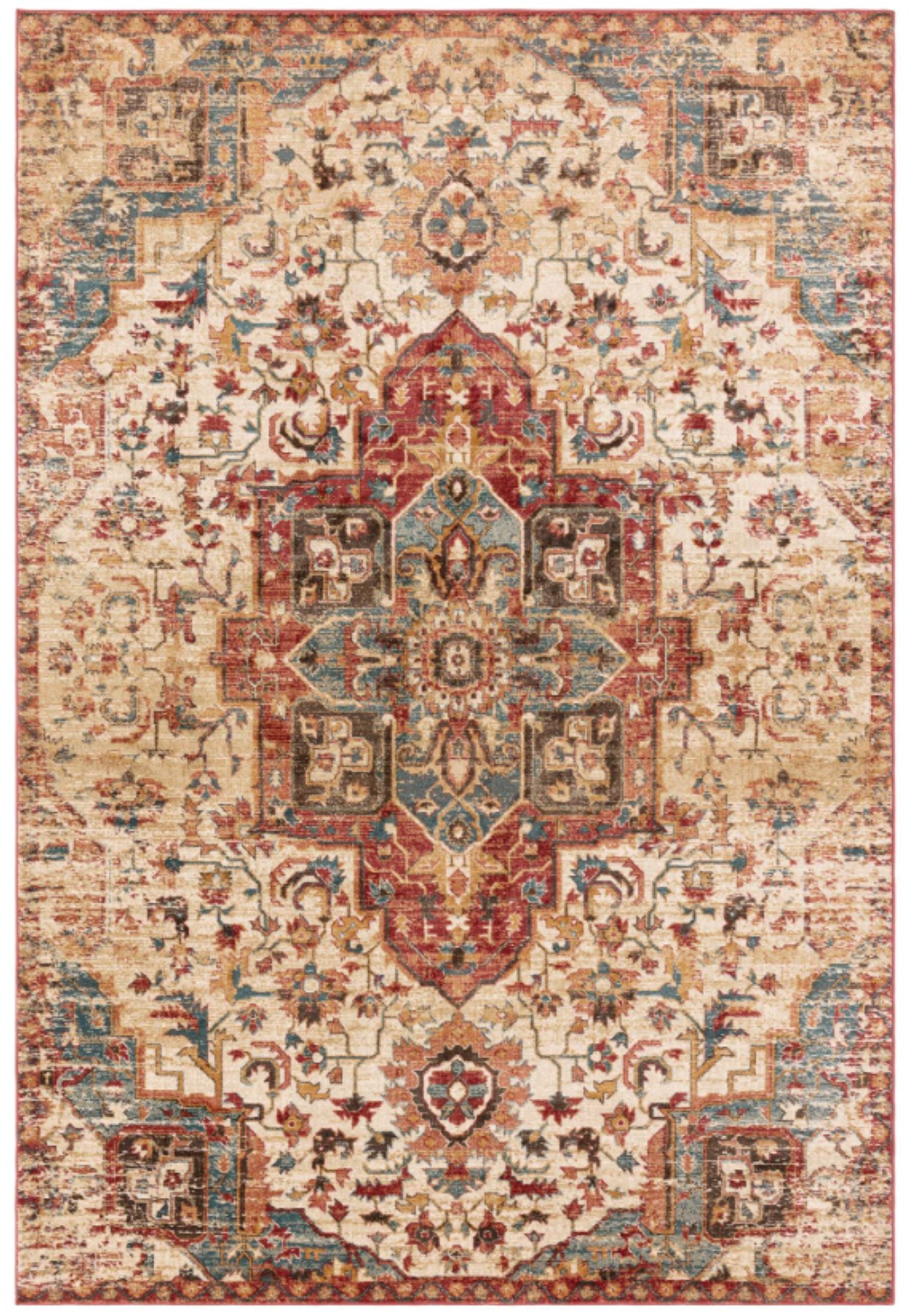 Tapis tissé plat style orient JARA
