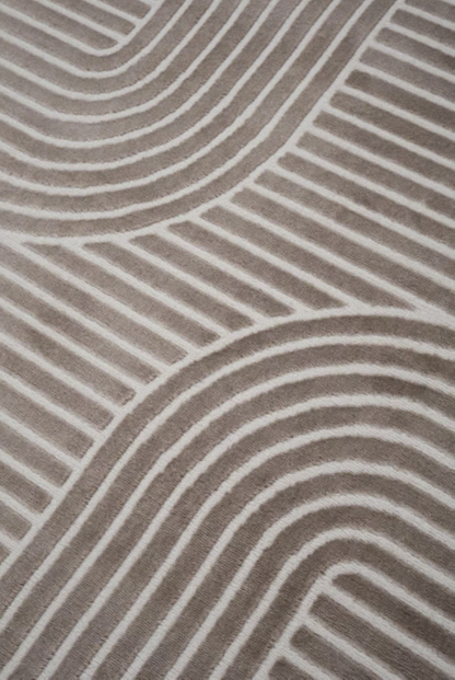 Tapis moderne tissé plat CHIKA