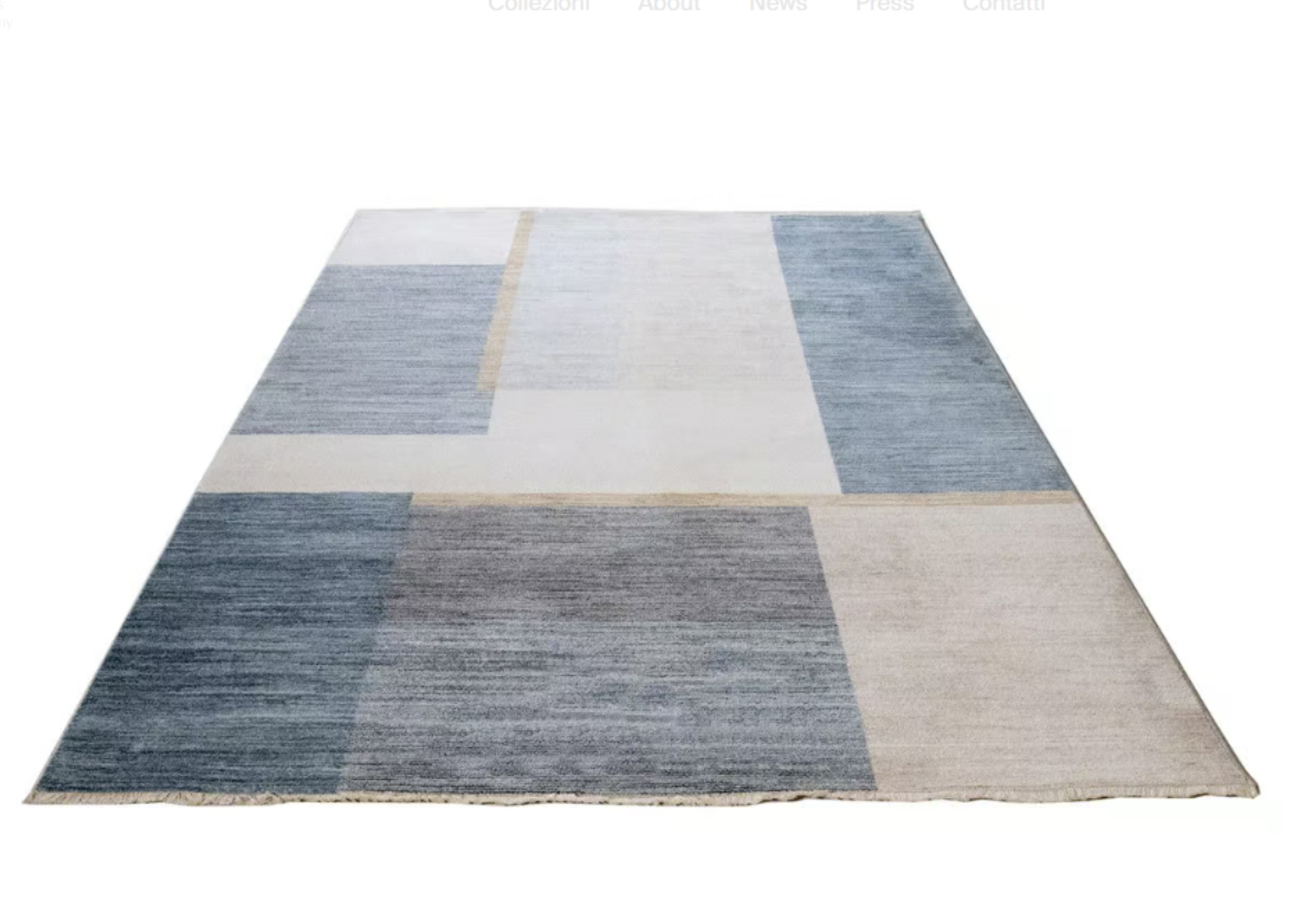 Tapis moderne tissé plat MORY