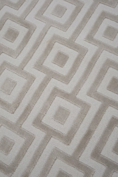 Tapis moderne tissé plat INTUITION