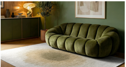 Tapis moderne tissé plat GLOBE