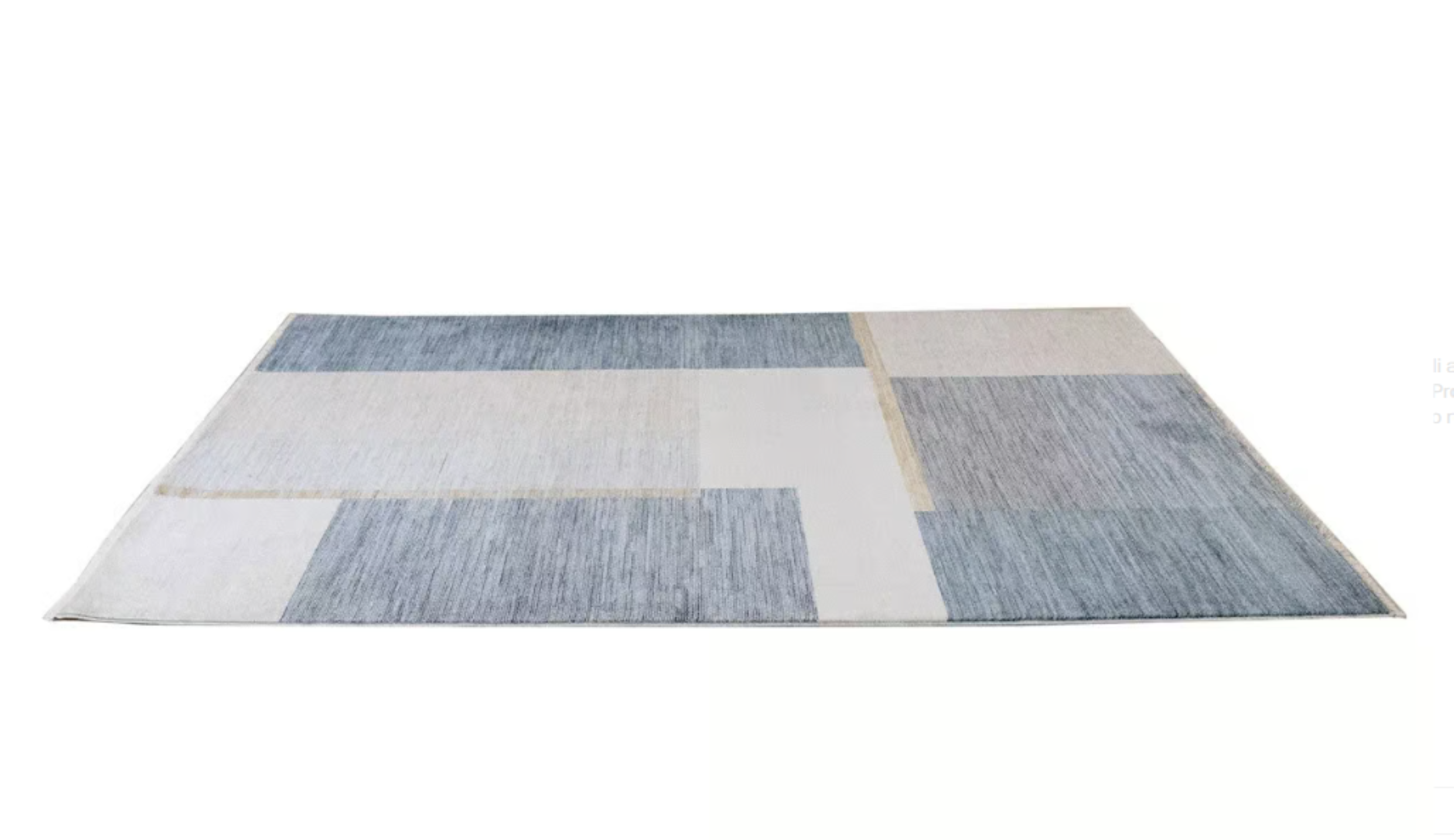 Tapis moderne tissé plat MORY