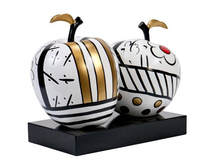 Sculpture statue moderne BIG APPLES