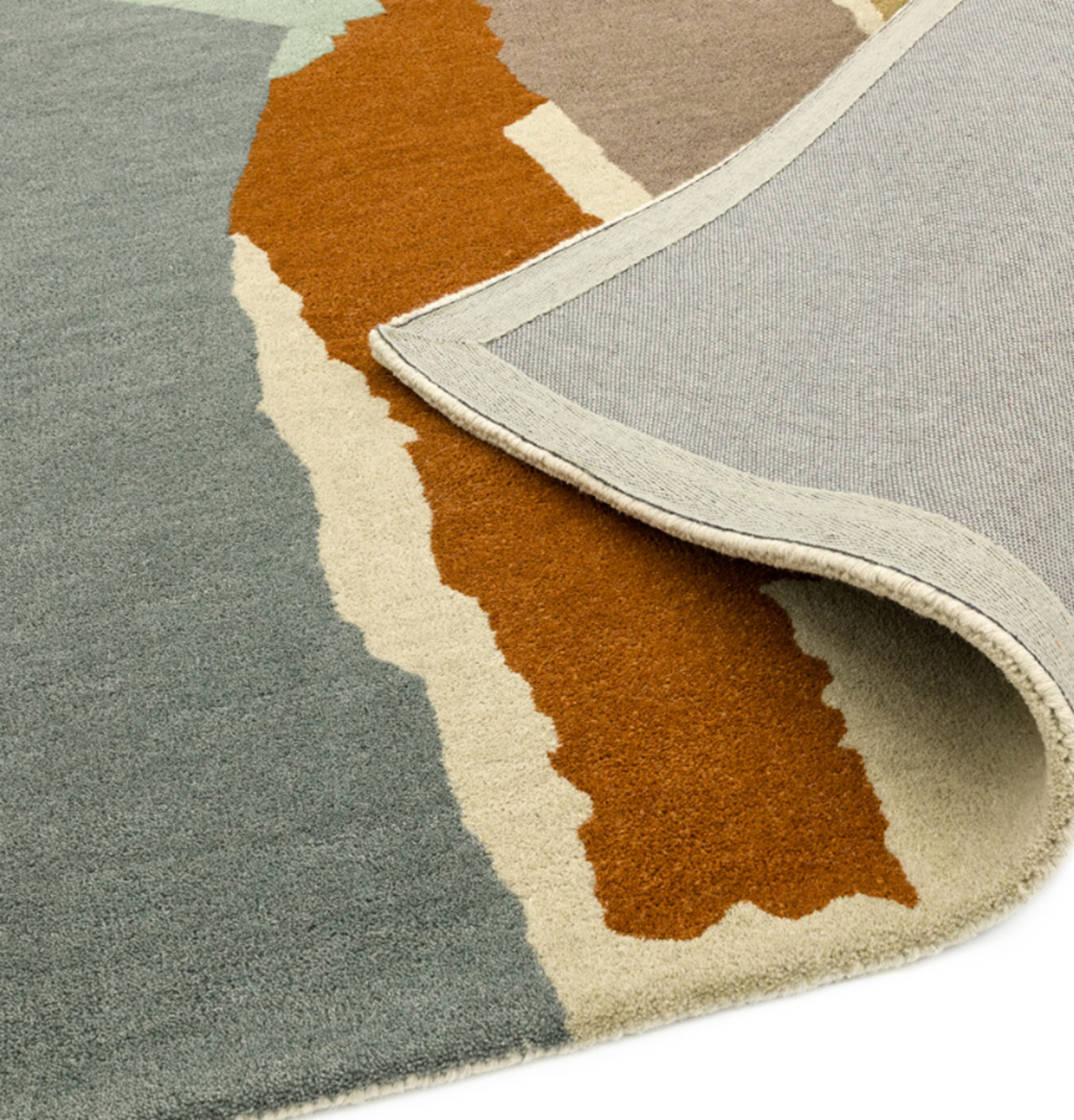 Tapis tufté main en laine TOMY