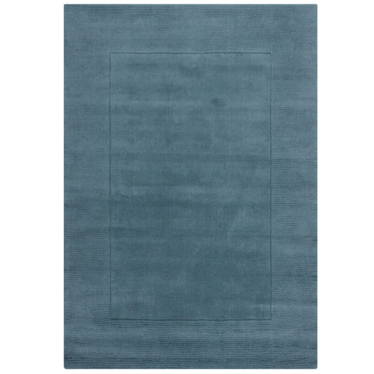 Tapis de salon uni en laine LEONE