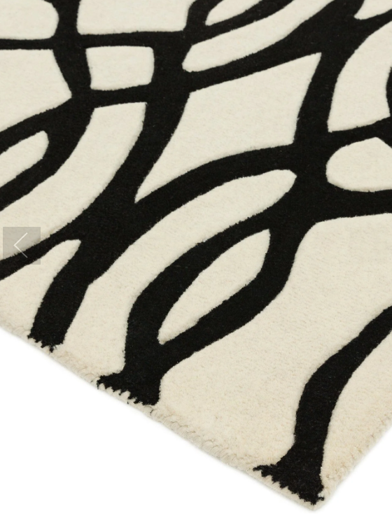 Alfombra de lana tejida a mano FINET
