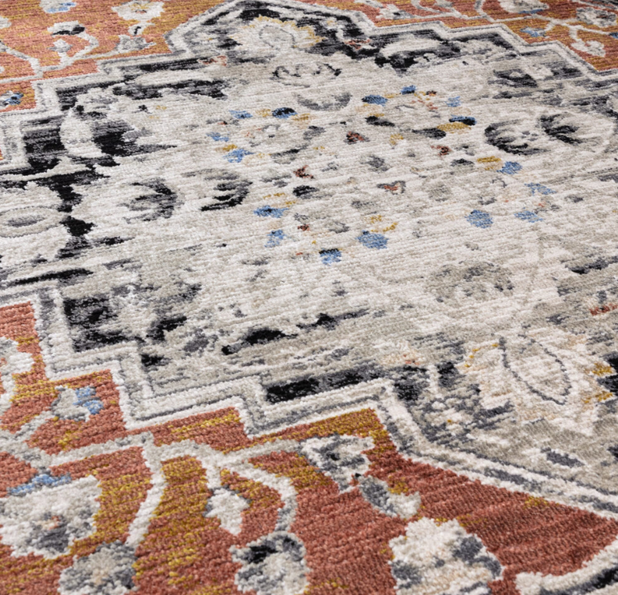 Alfombra de salón moderna de algodón DAKAR